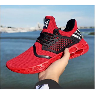 【 Free Shipping 】Men/Women's Running shoes Fashion Casual Flyknit Lace up sneakers sport shoes