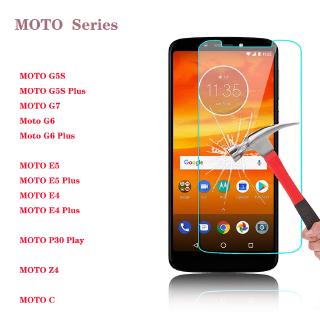 9H Tempered Glass For Motorola Moto G5S E5 E4 G6 Plus G7 P30 Play Z4 C Screen Protector Film