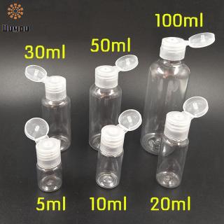 [READY STOCK]Empty Plastic Bottle 5ml/10ml/20ml/30ml/50ml/100ml, PET travel bottle OUYOU