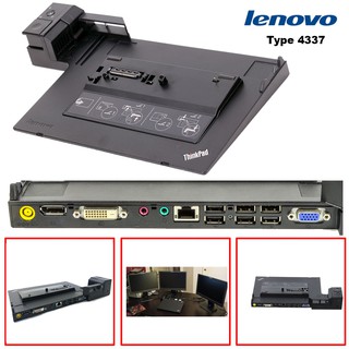 IBM Lenovo ThinkPad Type 4337 Docking Station Port Replicator L412 L420 L430 L512 L520 L530 T400s T410 X220 X220i X230