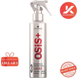 Schwarzkopf Osis+ Flatliner Heat Protection Spray 200ml (East Malaysia ONLY Sea Shipping)