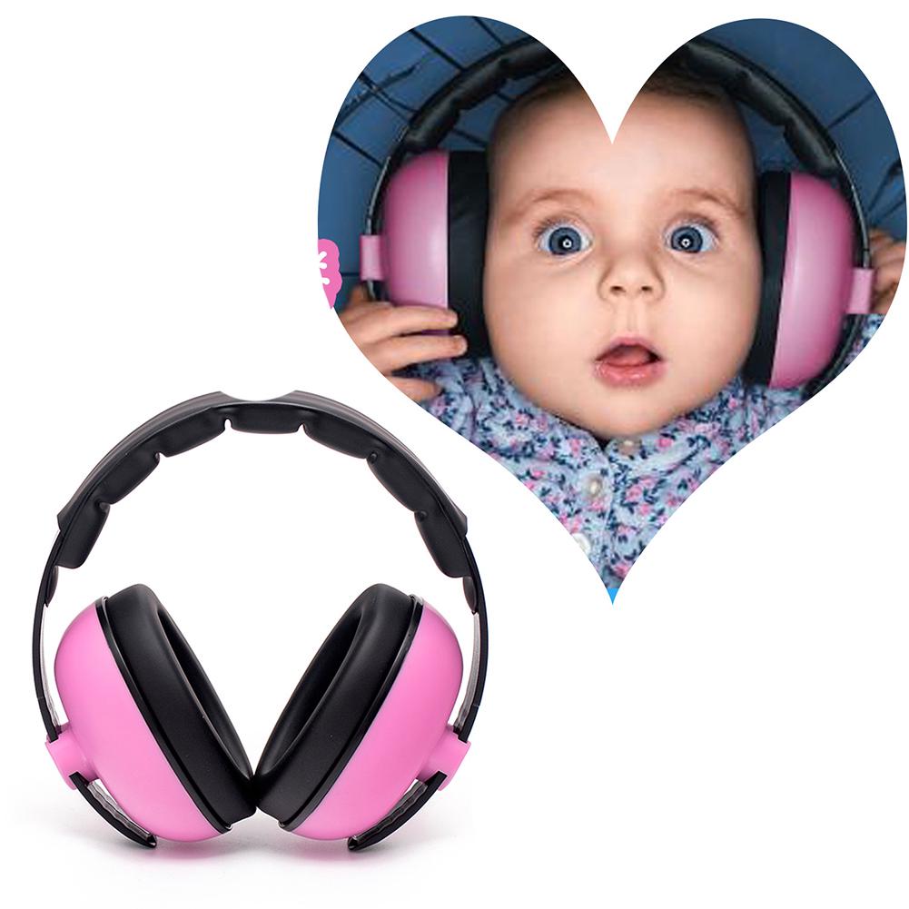 Baby Kids Ear Protection Adjustable Headband Travel Noise Canceling Headphone