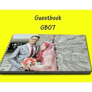 WEDDING GUESTBOOK RM 29