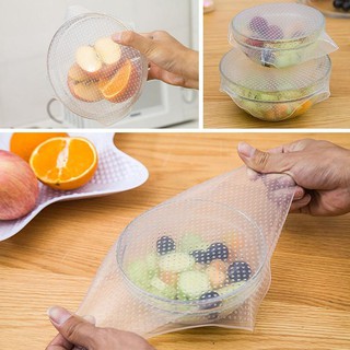 Reusable Silicone Wrap Fruit Cling Film Environmental Silicone Plastic Wrap