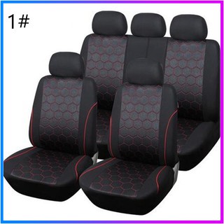【 Free Shipping 】Polyester Hexagon Car Accessories Interiors Seat Covers&Support