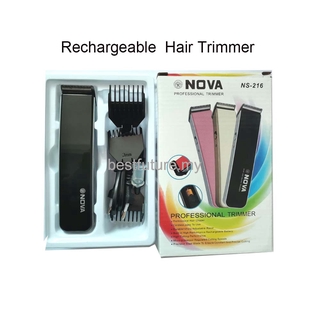 Rechargeable Hair clipper Mesin Gunting Rambut Hair Styling Tools mesin Trimer misai janggut Bulu Hair Rambut Shaver Clipper 3 Clips