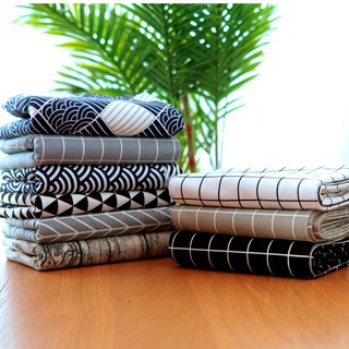 140*240cm Nordic Tablecloth Cotton And Linen Square Lattice Table Cover Cloth