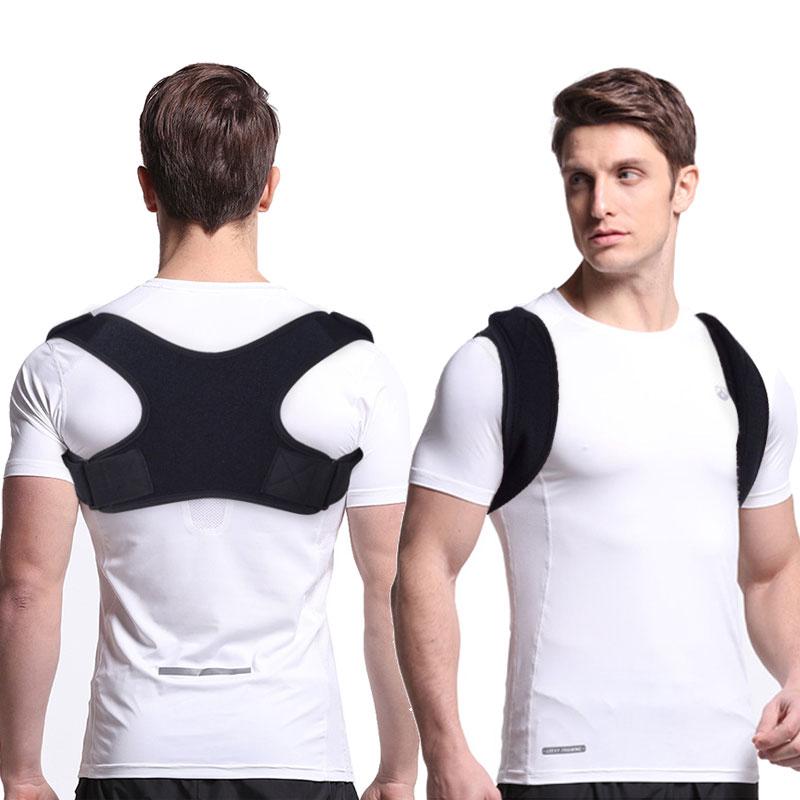 Adjustable Posture Corrector Back Support Brace Shoulder Belt(fst magneto)