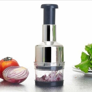 Kitchen Essential Stainless Vegetable Garlic Onion Slicer Pressing Chopper Food Cutter