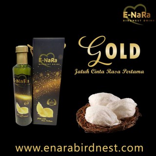 Pati Sarang Burung Walet ENaRa BirdNest Drink : ENaRa Gold (1 Botol)