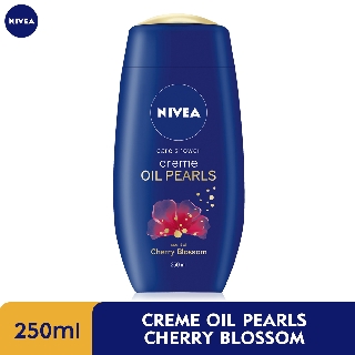 NIVEA Bath Care Shower Crème & Oil Pearl - Cherry Blossom (250ml)