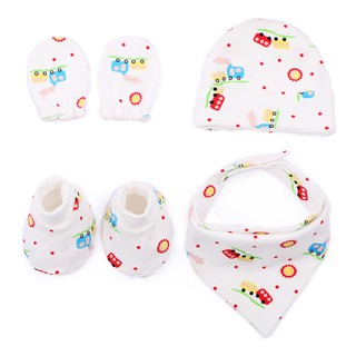 Baby Mittens Booties Newborn Gloves Anti Scratching Protection Face Cotton 100%