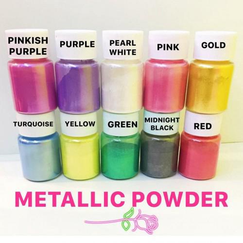 [READY STOCK] METALLIC POWDER MICA POWDER FOR SLIME CANDLE SOAP MAKING