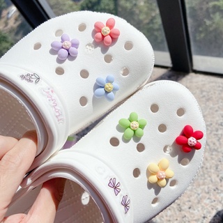 6pcs Flower series Crocs Jibbitz Charm Button Shoes Charm-Crocs /Jibbitz /Button Crocs /Charm/DIY