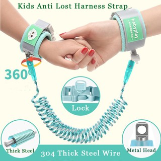 Night Reflective Kids Anti Lost Band Adjustable Wrist Leash Harness Strap (1)