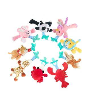 Lobster pacifier pacifier doll pacifier Doll Plush Toy Baby Plush pacifier with doll newborn sleeping super soft baby plush pacifier toy