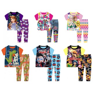 [ AILUBEE ] Kids Pyjamas Pajamas Size 12y For Girl & Boy