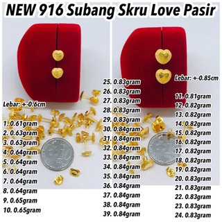 NEW GOLD 916 Subang Skru Love 6 Sept EMAS