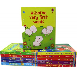 Usborne Very First Words Box Set (10 Books)