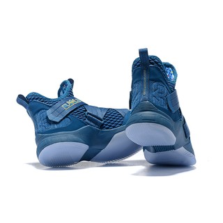 LeBron James Soldier 12 LBJ Nike Basketball Shoes Blue