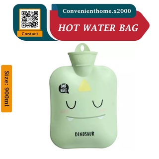 [HOT WATER BAG] Hot Pack For Period Pain Stomach Warm Water Bag Lovely Water Filling Bag 900ML