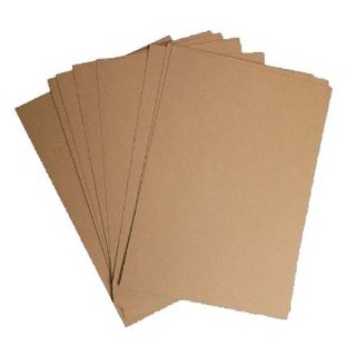 Brown kraft / kraf / craft paper A4 10 sheets (120/140/175/275 gsm)
