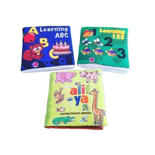 Softbook Learning 123 Learning ABC Learning from Alif to Ya Early Learning Kids Book