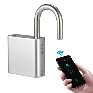 BT Smart Keyless Lock Waterproof APP Unlock Anti-Theft Padlock Door Luggage