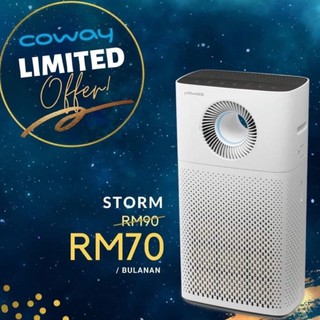 LAST CALL PROMO❗️ [FREE 1ST MONTH] + [FREE GIFT] + [FREE SERVICE[ Air Purifier / Penapis Udara STORM Coway