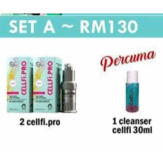 SET COMBO A - CELLFIPRO 2 unit + FREE CLEANSER