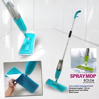 Easy Spray Mop Sprayer Spraying Mop with 1X Microfiber Mop Cloth