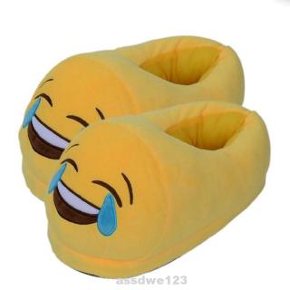 13 styles Funny Plush Emoji Slippers Indoor Shoes House Cute Warm Slipper Unisex Free Size 35-44