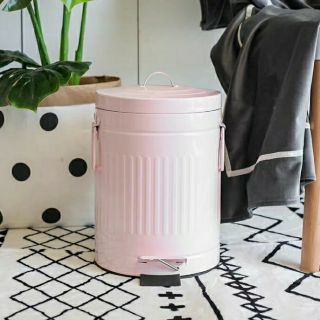 Pink Dustbin & Pink Kitchen Accessories(Ready Stock)