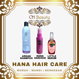HANA HAIR CARE | ARGAN SHAMPOO / HANA SERUM / LITTLE HANA HAIR SERUM | ADVANCE HAIR ESSENCE | RAMBUT SIHAT BERSINAR