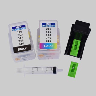 Refillable Smart Cartridge For CANON PG 210/CL 211/510/511/512/513/745/746/810/811 ink cartridge
