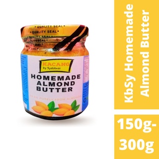 KACANG by SyahAnas Homemade Almond Butter/ Mentega Badam 100% Pure From Almonds No Salt No Sugar