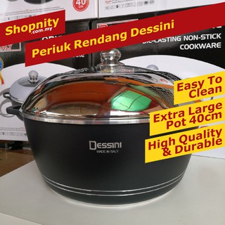 [ORIGINAL DESSINI] Ready Stock High Quality Large Pot 40 cm Periuk Rendang Ayam Daging