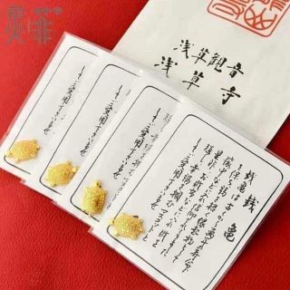 LOCAL STOCK开光仪式日本金钱龟🐢💰Lucky Gold Turtle-Japan Sensoji Temple Golden Tortoise LUCKY TURTLE
