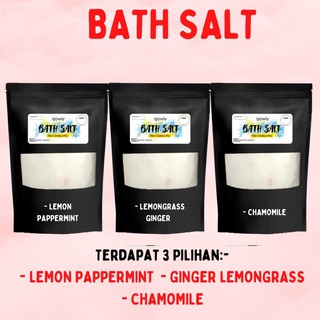 Qowiy Bath Salt Garam mandian terapi Aromatheraphy Salt for Foot Soak | Rendam kaki | Relax & stress relief Sakit sendi