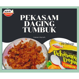 PEKASAM DAGING / AYAM TUMBUK HAKAK MANEH 130g (READY TO EAT)i