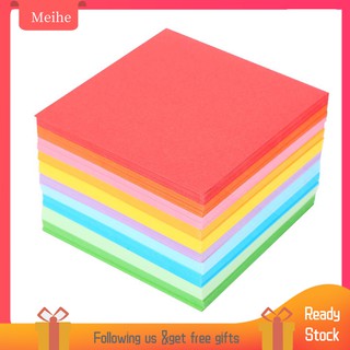[Wholesale Price] 1 Pack 520 Pcs Folding Paper Colorful Double Sided Origami Crane Craft Sheets 7x7 cm