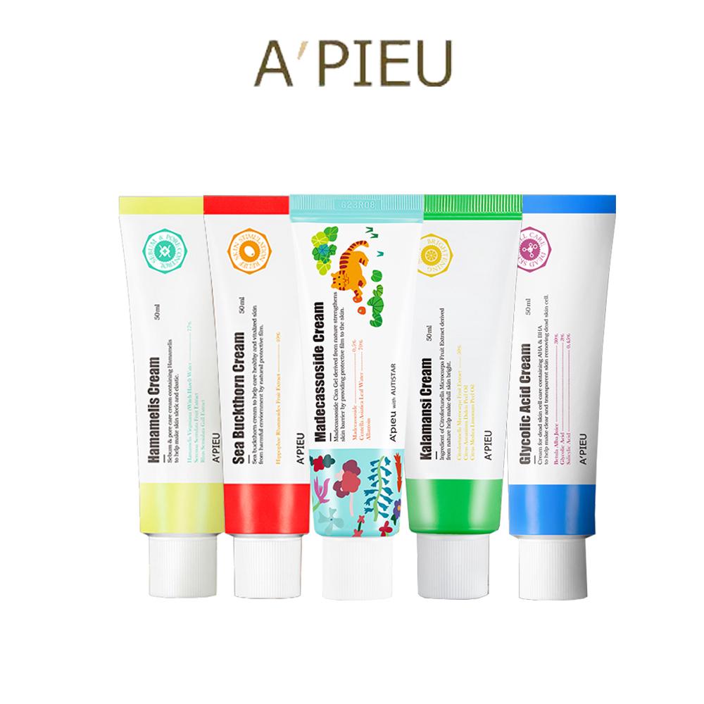 Apieu Cream (50ml) - 5 different type available