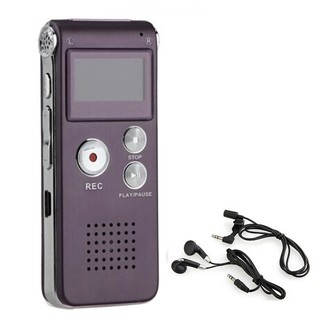 8GB Mini USB Digital Voice Recorder 650Hr Dictaphone MP3 Player Wine
