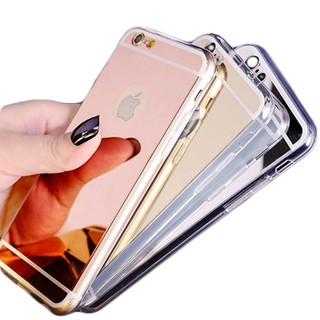Mirror Soft Cover iPhone 6 6s Plus iPhone 4 4s 5 5s 7 Plus Casing TPU Phone Case