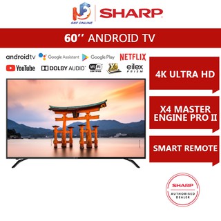 Sharp 4K UHD Android TV (60’’) 4TC60AL1X
