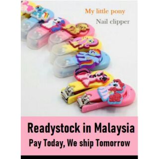 🌟Malaysia Stock🌟🌟Raya Arrival My Little Pony Nail Clipper/cutter