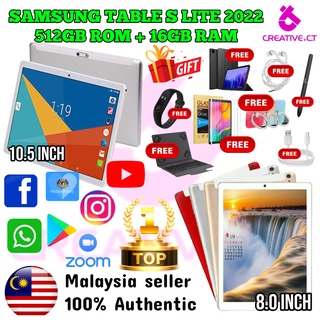 [ High Definition Screen]🔥Samsung Tablet Tab S LITE 2022 512GB/16GB RAM Dual sim Android Tablet Smart Tab Android Tablet