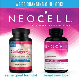 Ready Stocks, Neocell Collagen Type 1 & 3, 250 / 360 Tablets, 6000mg (Made in USA)
