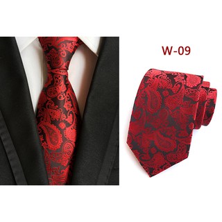 Paisley Jacquard Woven Man's Neck Tie Casual Wear Luxury Neckties MNKG