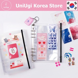 BeOnD 6Ring Photocard Seal Sticker Binder Stationery A5 Files Photo Card Sleeve Korea Album